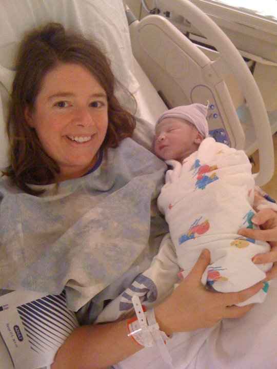 Melissa and Jackson Newborn