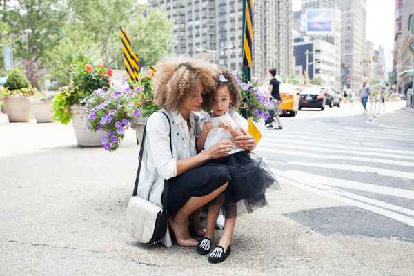 woman and daughter