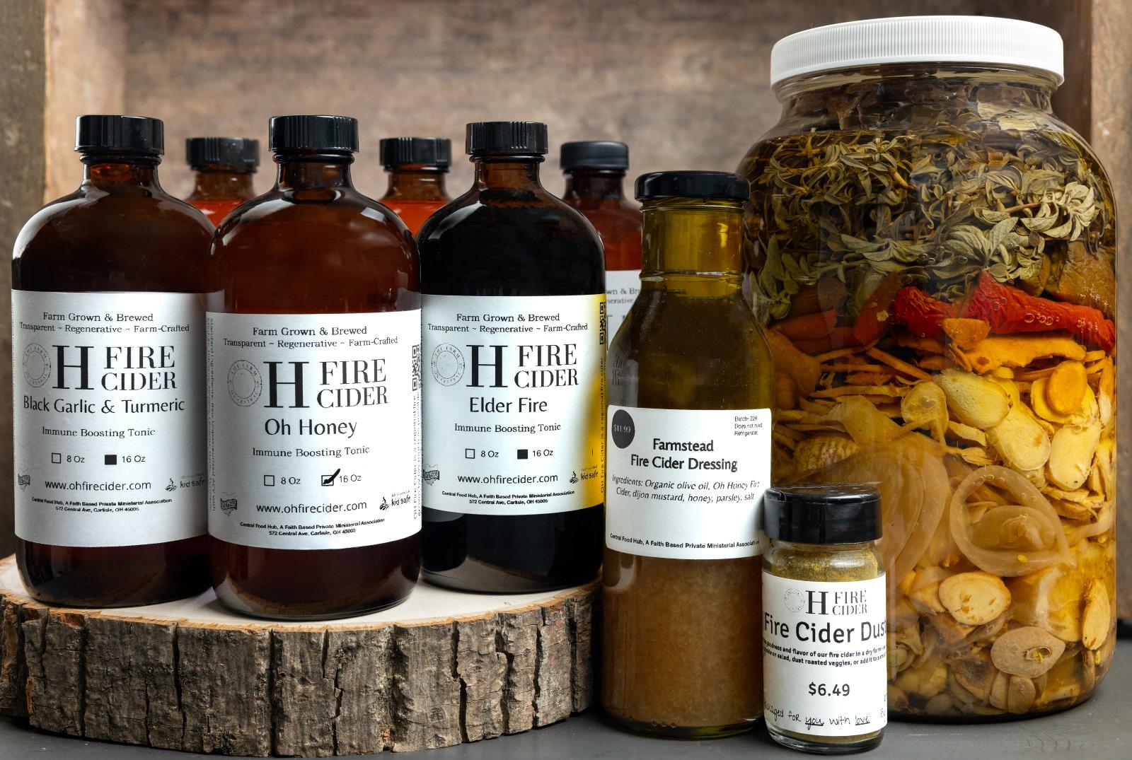 Fire Cider Everything ready