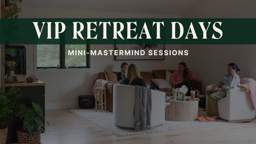 VIP Retreat (Fall 2024) - Amber Lilyestrom