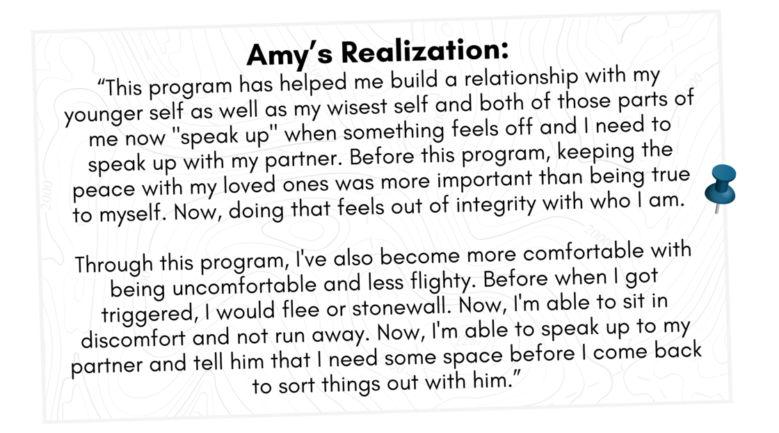 TWSW Sales Page Amy's Realization