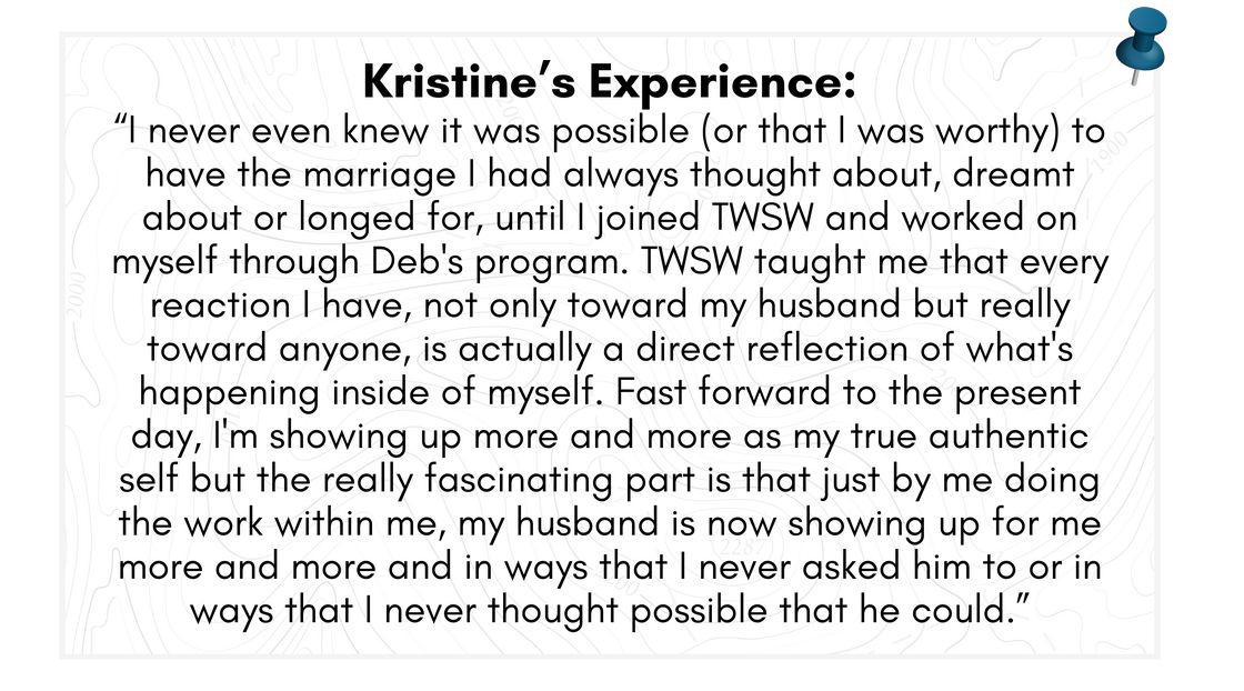 TWSW Kristine's Experience