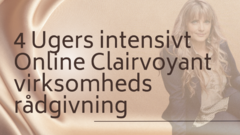 Spirituelt mentorforløb med clairvoyance & coaching online