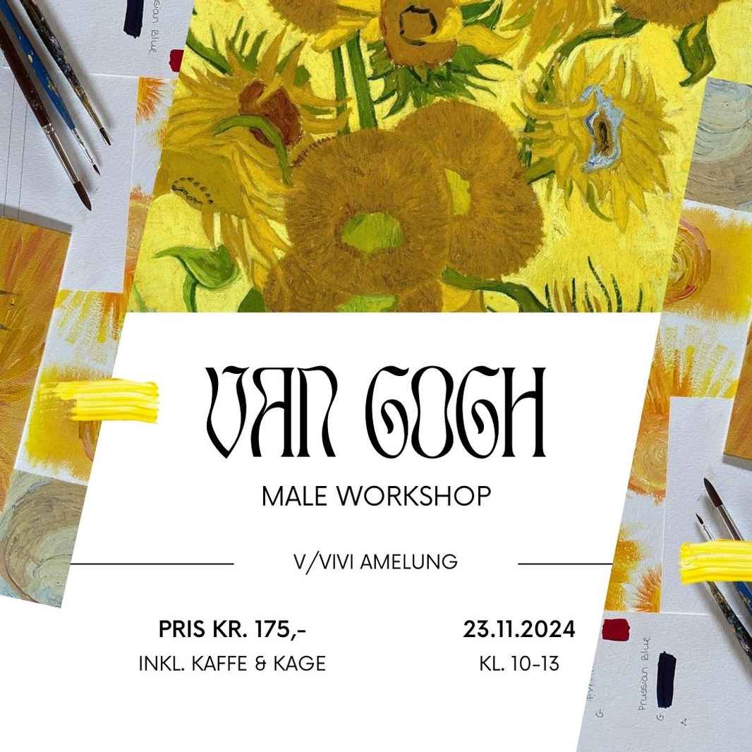 Van Gogh maleworkshop 2