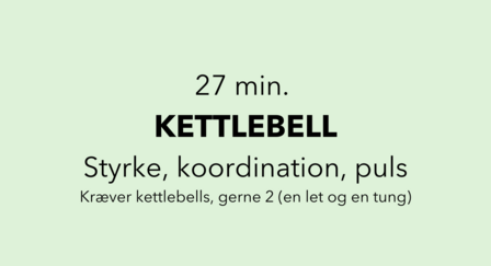 kettlebell 27 min