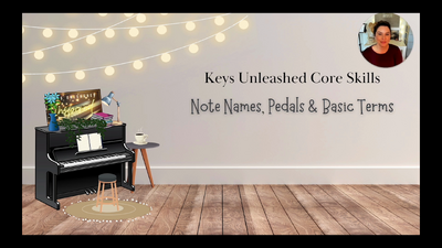 Note Names, Pedals and Basic Terms