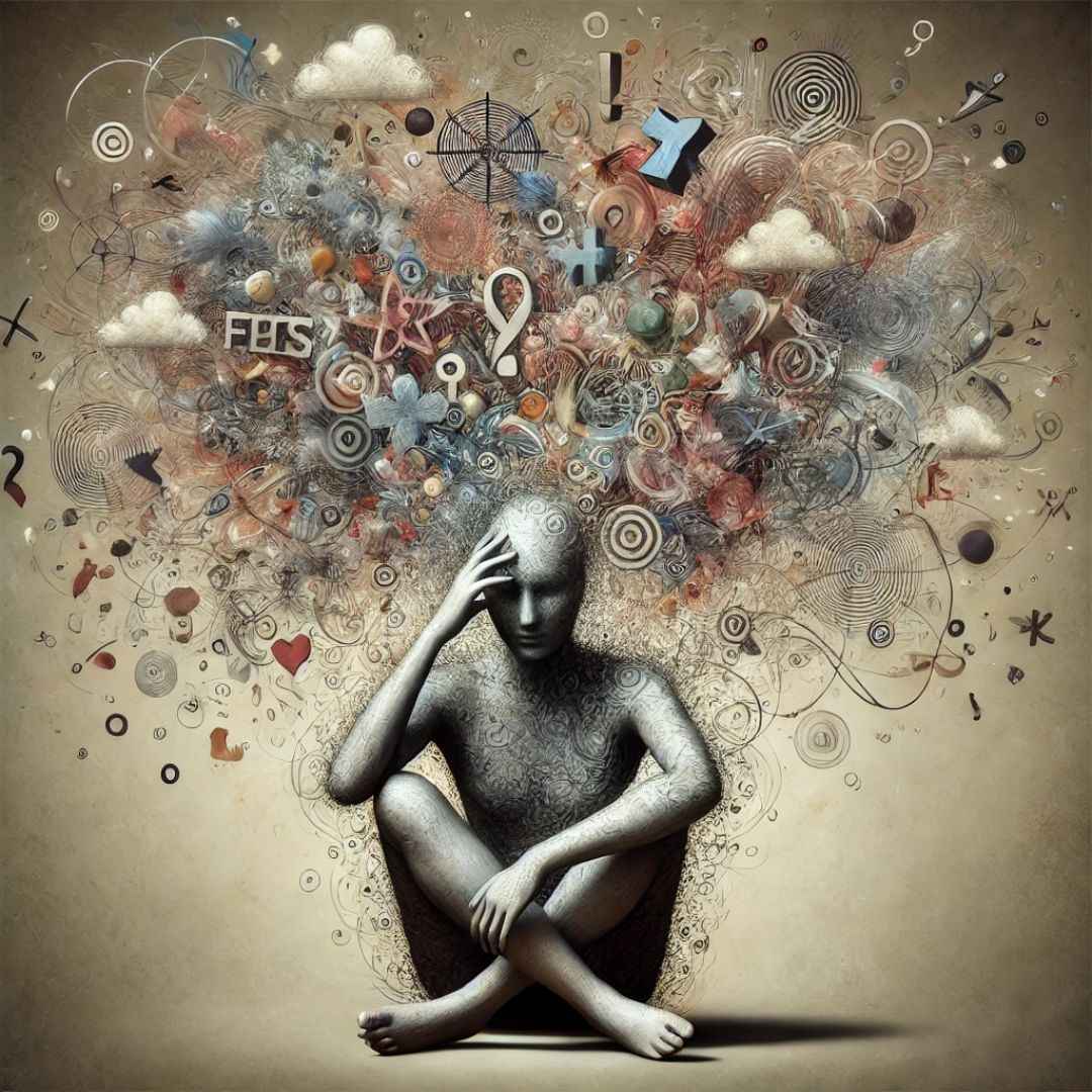 overthinking burdens mind body spirit