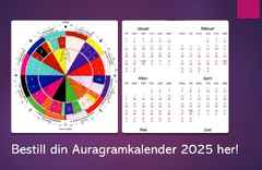 25. Auragramkalender 2025 bilde