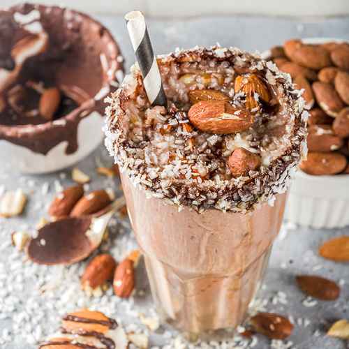 Choklad milk shake