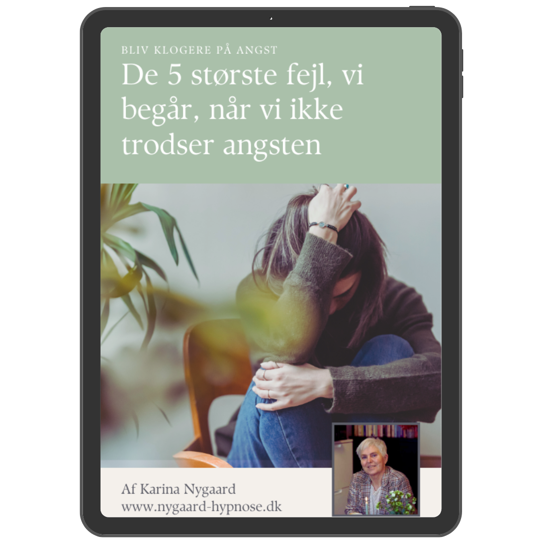 Angst E-bog på I-pad