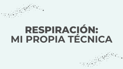 MI PROPIA TÉCNICA