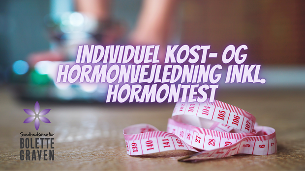 Individuel kost- og hormonvejledning inkl. hormontest