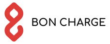 BON CHARGE logo with a red symbol.