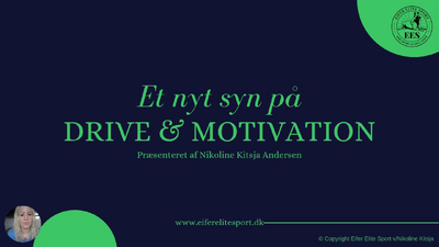 Teori kursus - Et nyt syn på drive og motivation MED LYD