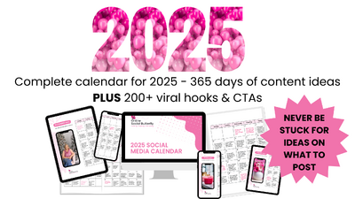 Product Simplero Banner 2025 Calendar