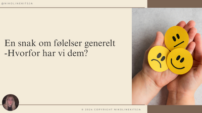 2 følelser generelt