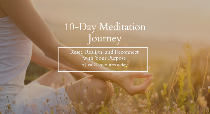 10-Day Meditation Program Square Images (700 x 380 px)