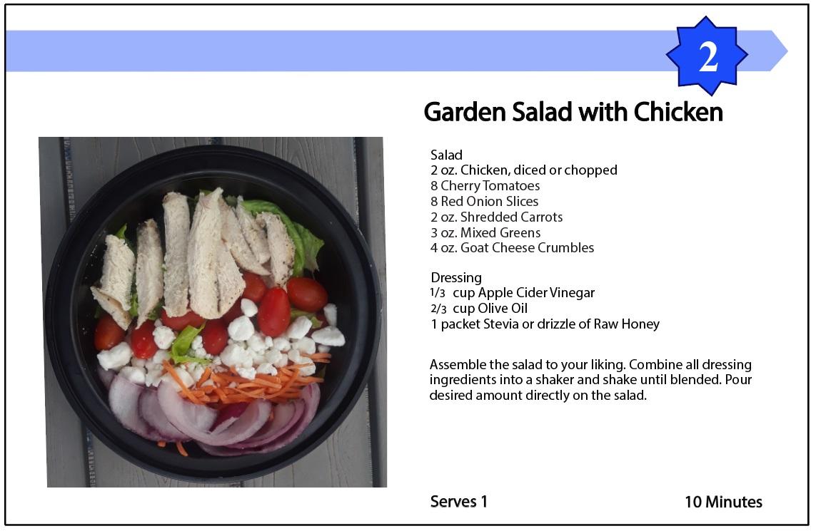 Garden Salad with Chicken