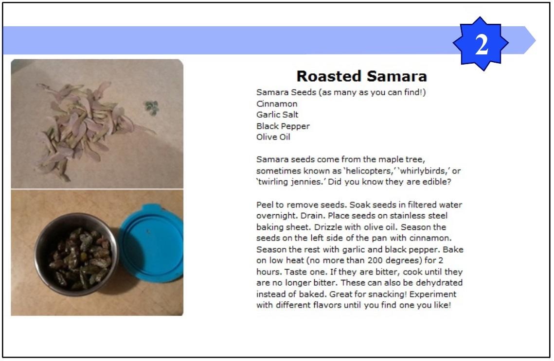 Roasted Samara