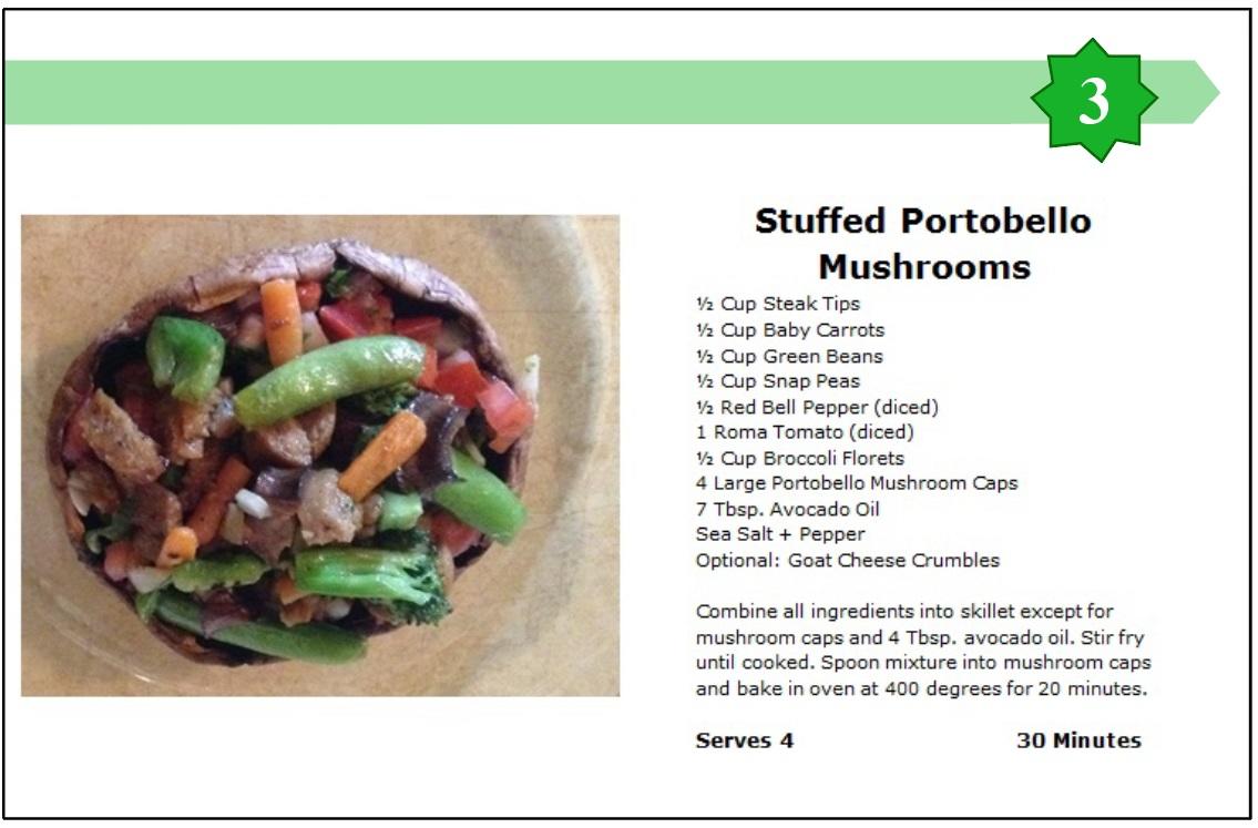 Stuffed Portobello Mushrooms
