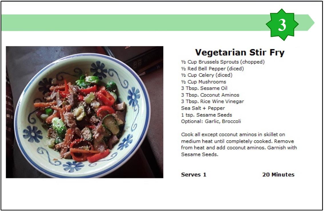 Vegetarian Stir Fry