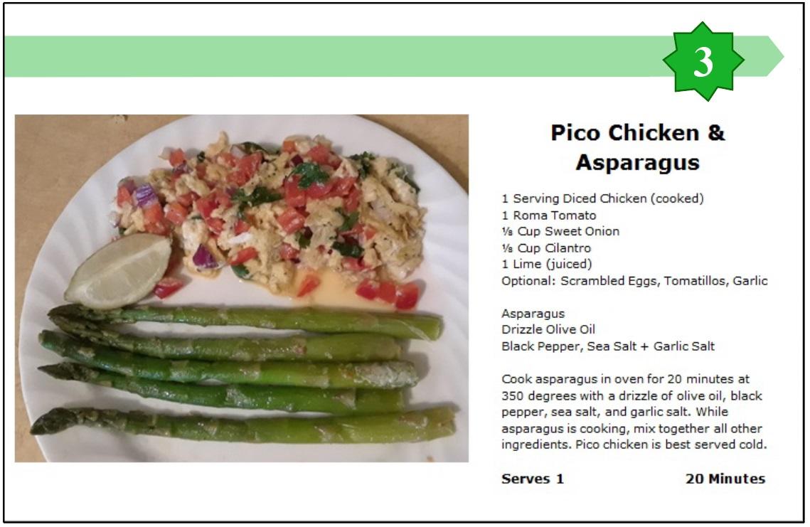 Pico Chicken and Asparagus