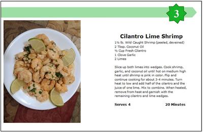 Cilantro Lime Shrimp