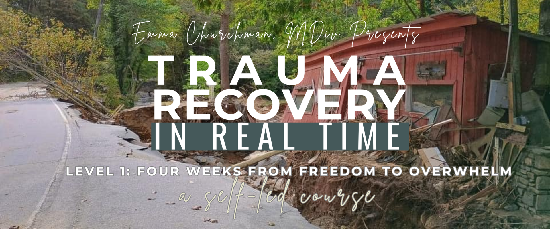 Trauma Recovery Logo.Building