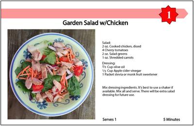 Garden Salad Chicken