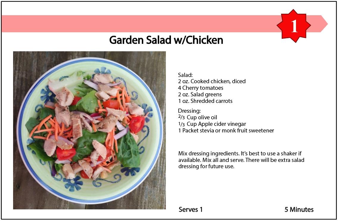 Garden Salad Chicken