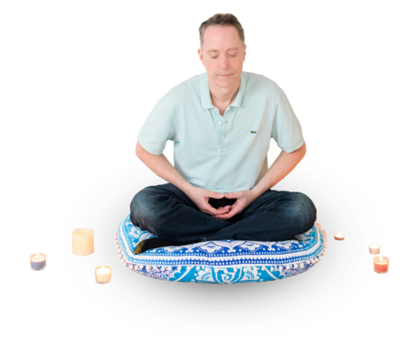 chris meditating