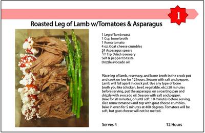 Roasted Leg of Lamb