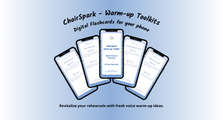ChoirSpark Digital Voice Warm-Up Toolkits