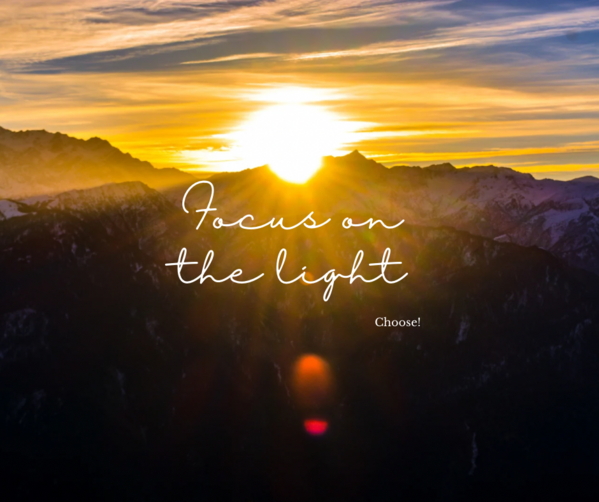 Focus on the light