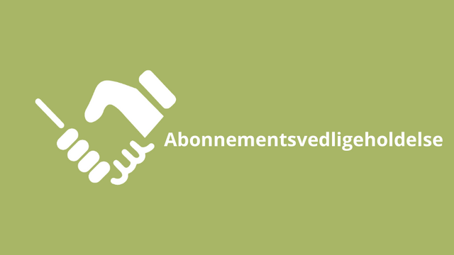Modul 14 - Abonnementsvedligeholdelse