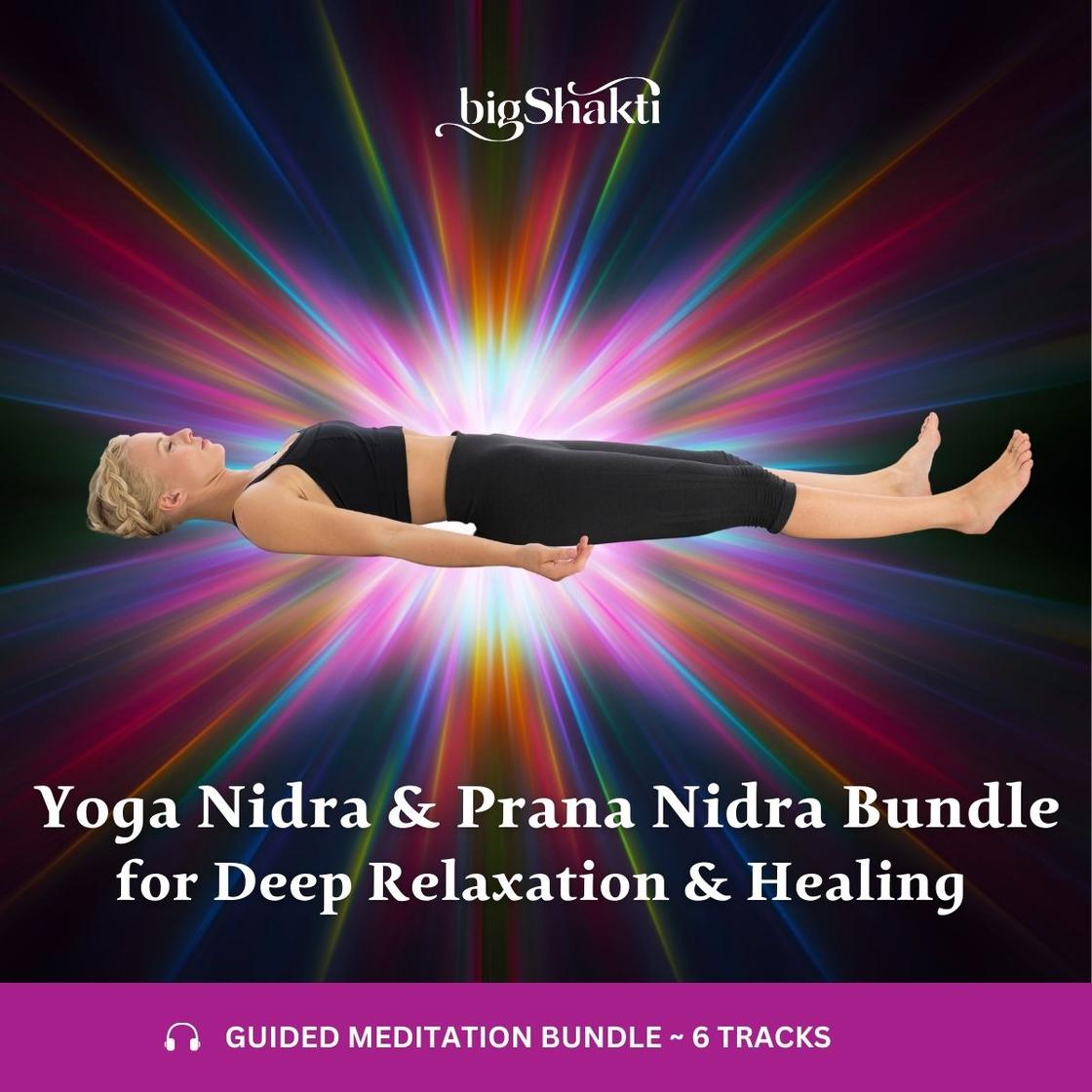 Yoga Nidra and Prana Nidra Meditation Bundle New