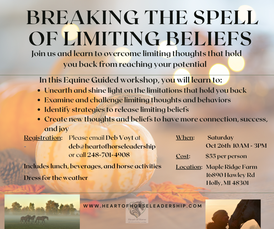 Breaking the spell of limiting beliefs