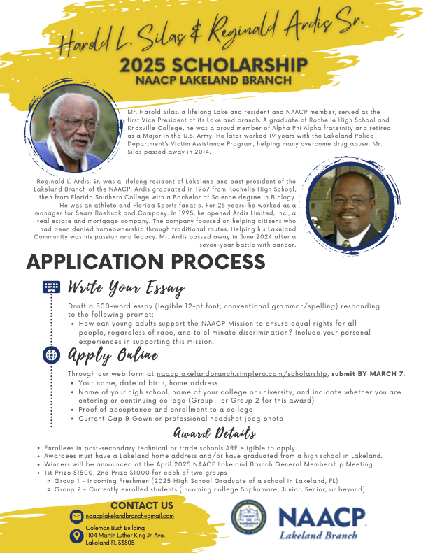 2025_SilasArdis_Scholarship_Flyer