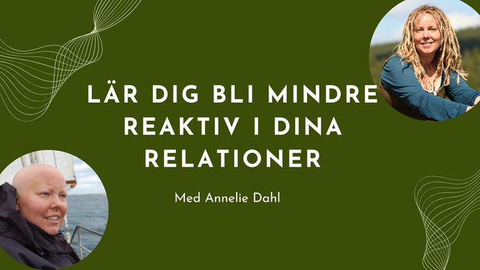 Lär dig bli mindre reaktiv i dina relationer