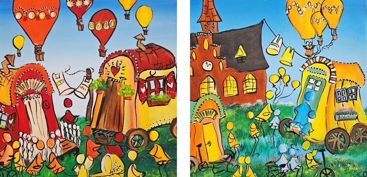  Cirkus Hurlumhej serie - 1022 og 1023