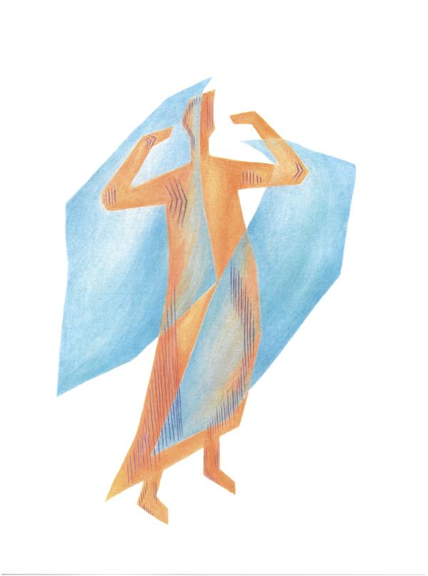 Bäschlin Eurythmiefigur Konsonant CH