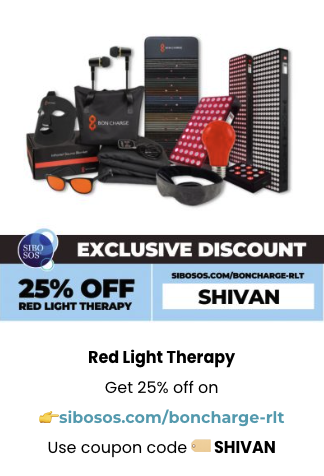 25% off Boncharge red light therapy