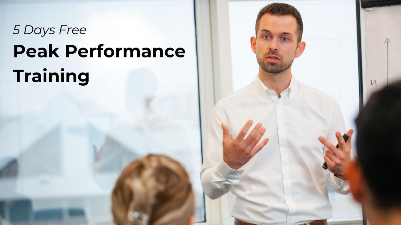 Product - 5 Days Peak Performance Training