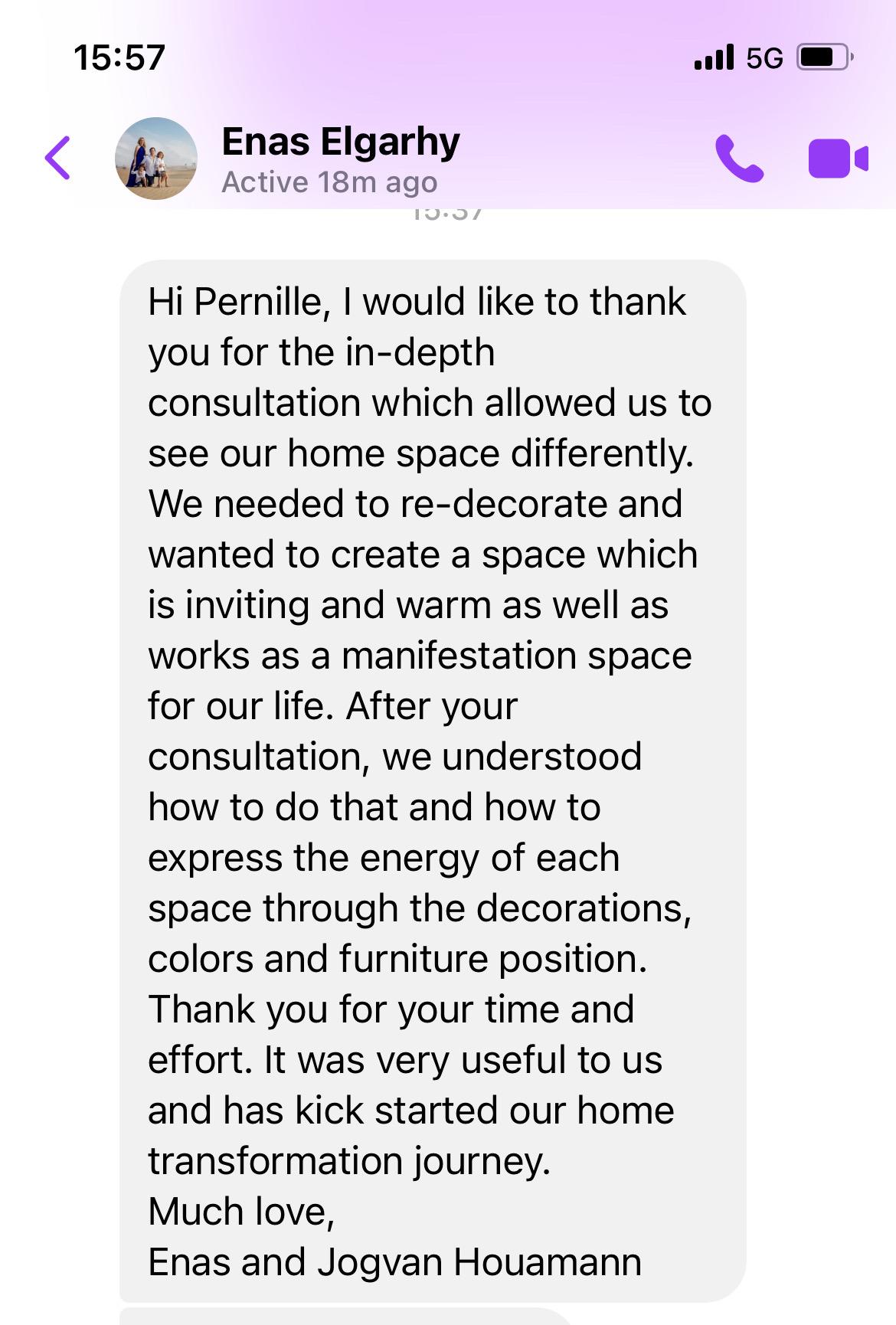 Et testimonial fra sms