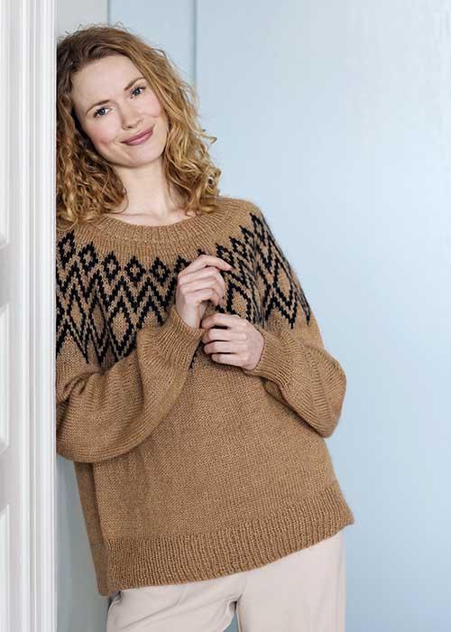 Fair Isle Metoden Camille Sweater