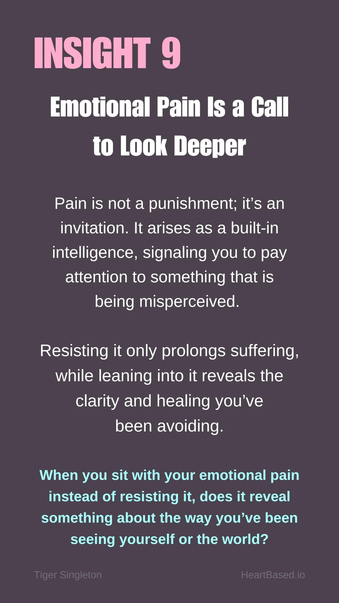BIG9 Your Emotional Pain is a Compass Toward Emotional Liberation