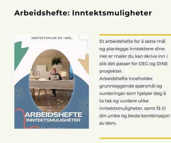 Om arbeidshefte Inntektsmuligheter