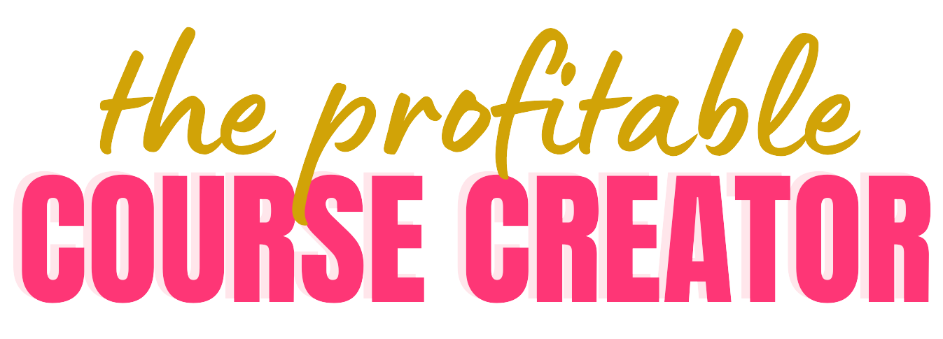 The Profitable Course Creator logo