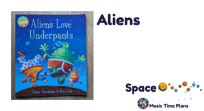 Aliens love underpants book - Aliens