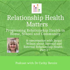Relationship Health Podcast - Internal-External-with JWilson - Part 2